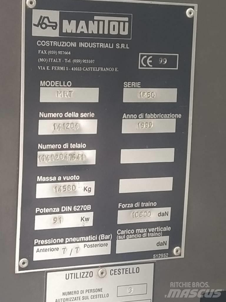 Manitou MRT 1850 Sollevatori telescopici