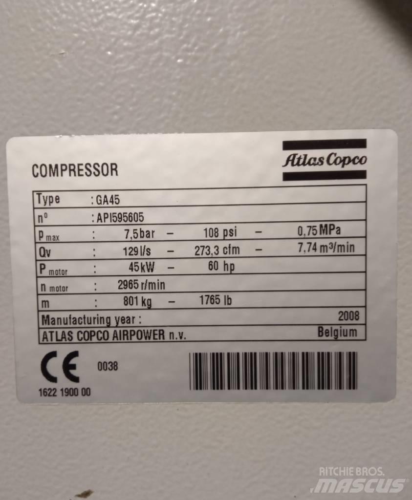 Atlas Copco GA45 Compressori