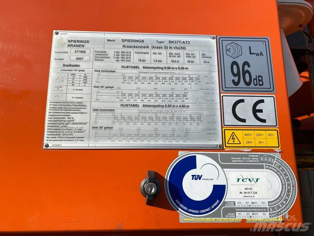 Spierings SK377 Gru a torre