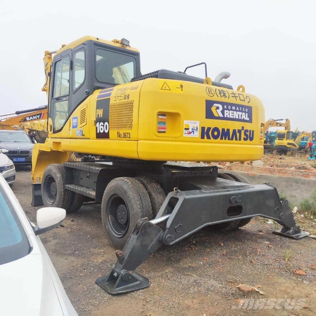 Komatsu PW160W-7 Escavatori gommati
