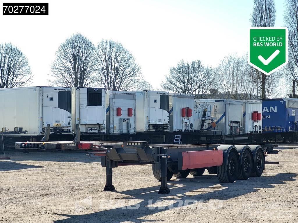 Van Hool 3 axles Semirimorchi portacontainer