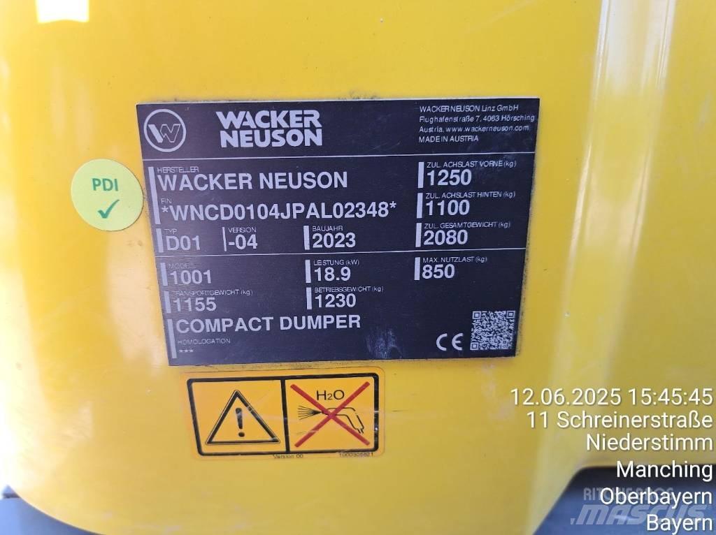 Wacker Neuson 1001 Mini dumper
