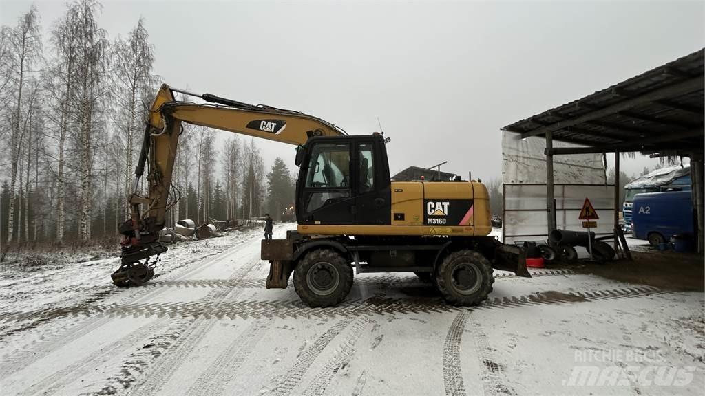 CAT 316 D Escavatori gommati