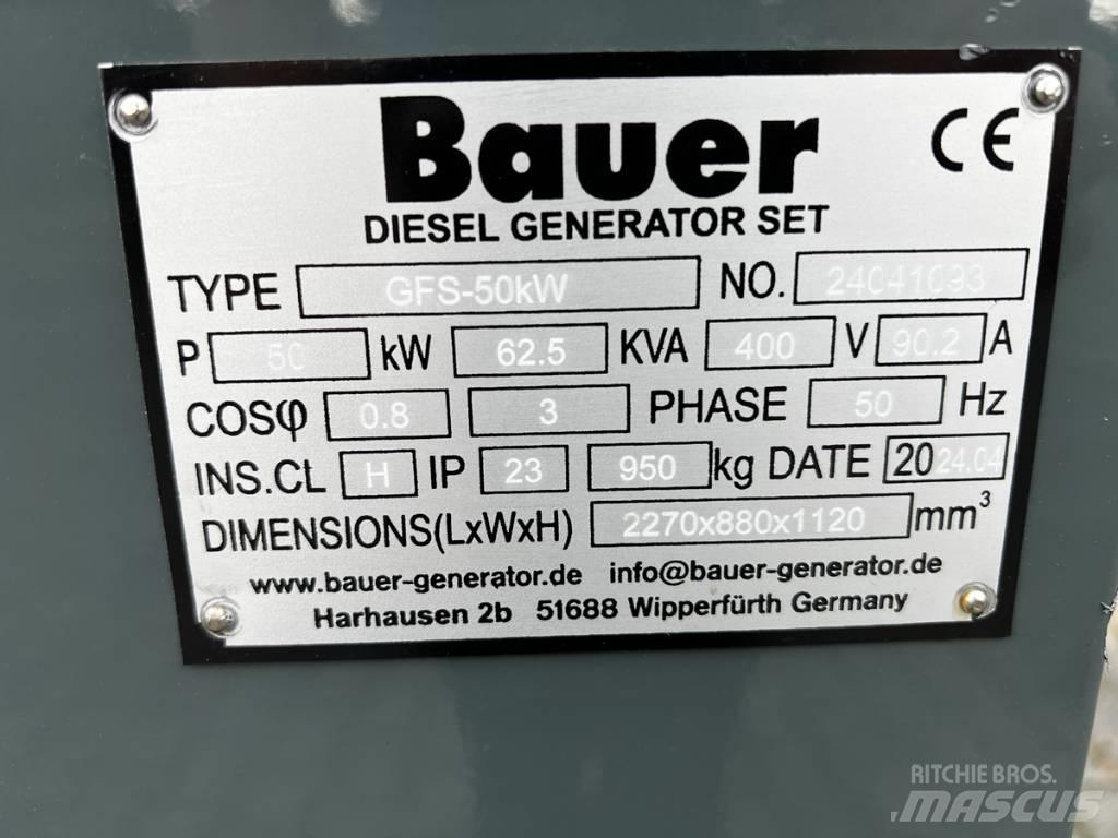Bauer 69 KVA Generatori diesel