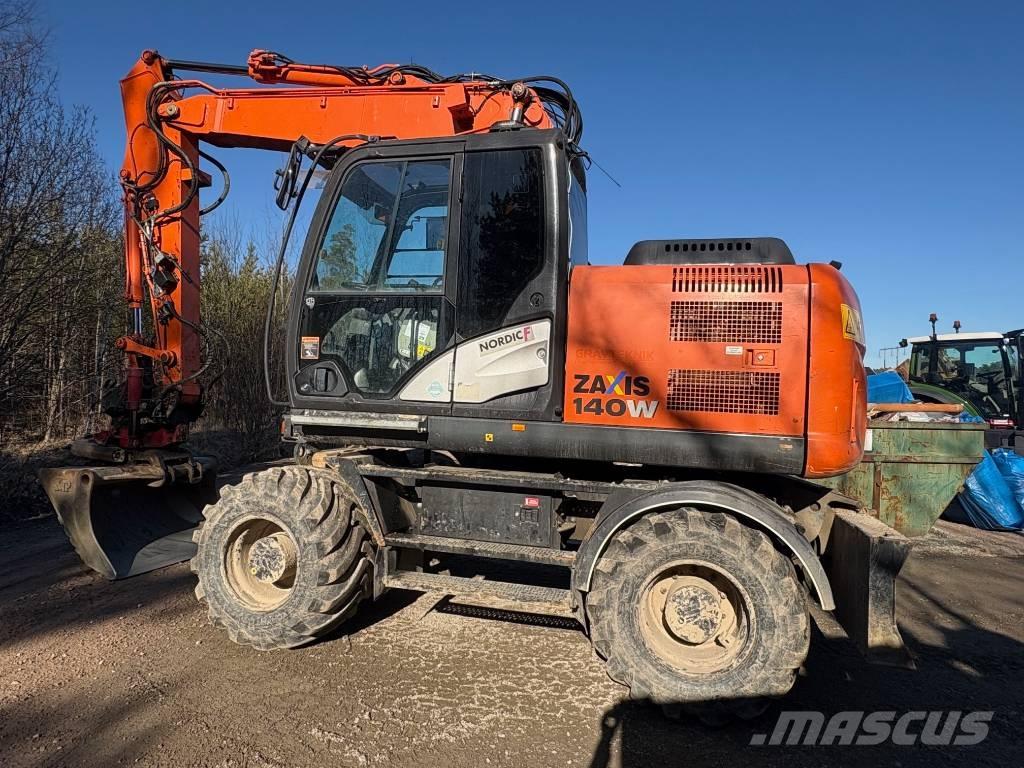 Hitachi ZX 140 W-5B Escavatori gommati