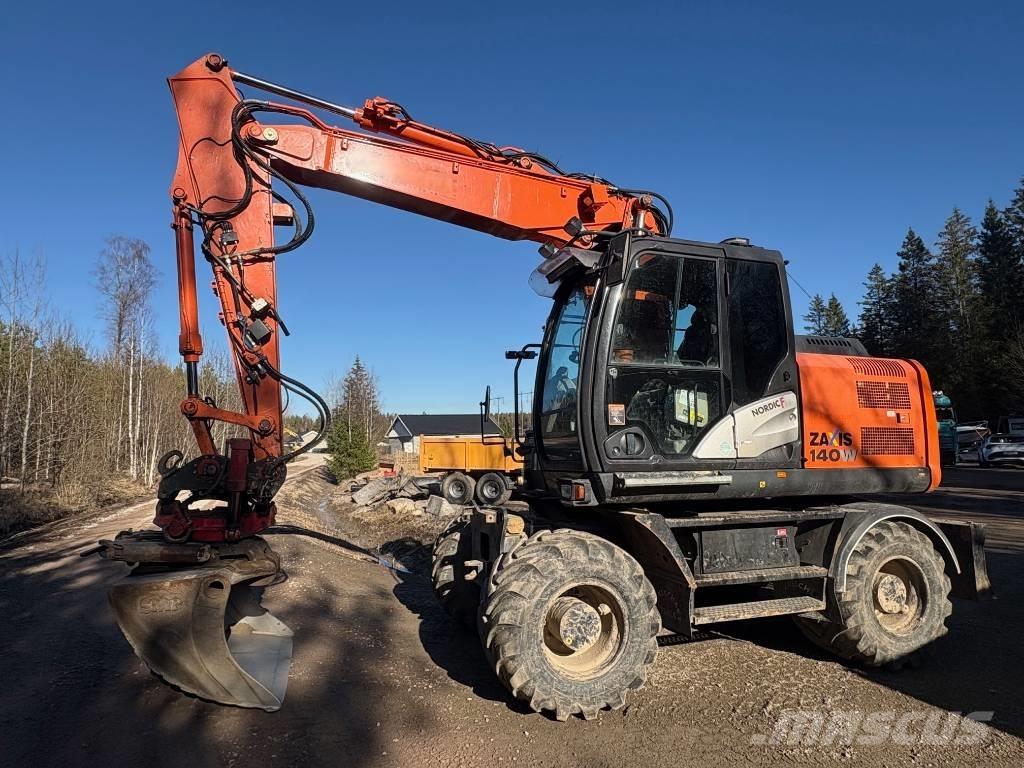 Hitachi ZX 140 W-5B Escavatori gommati