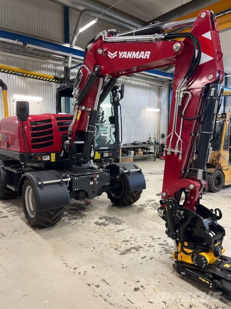 Yanmar B 95 W Escavatori gommati