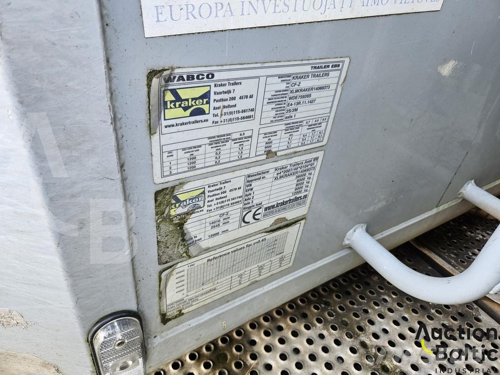 Kraker CF200 Semirimorchi tautliner