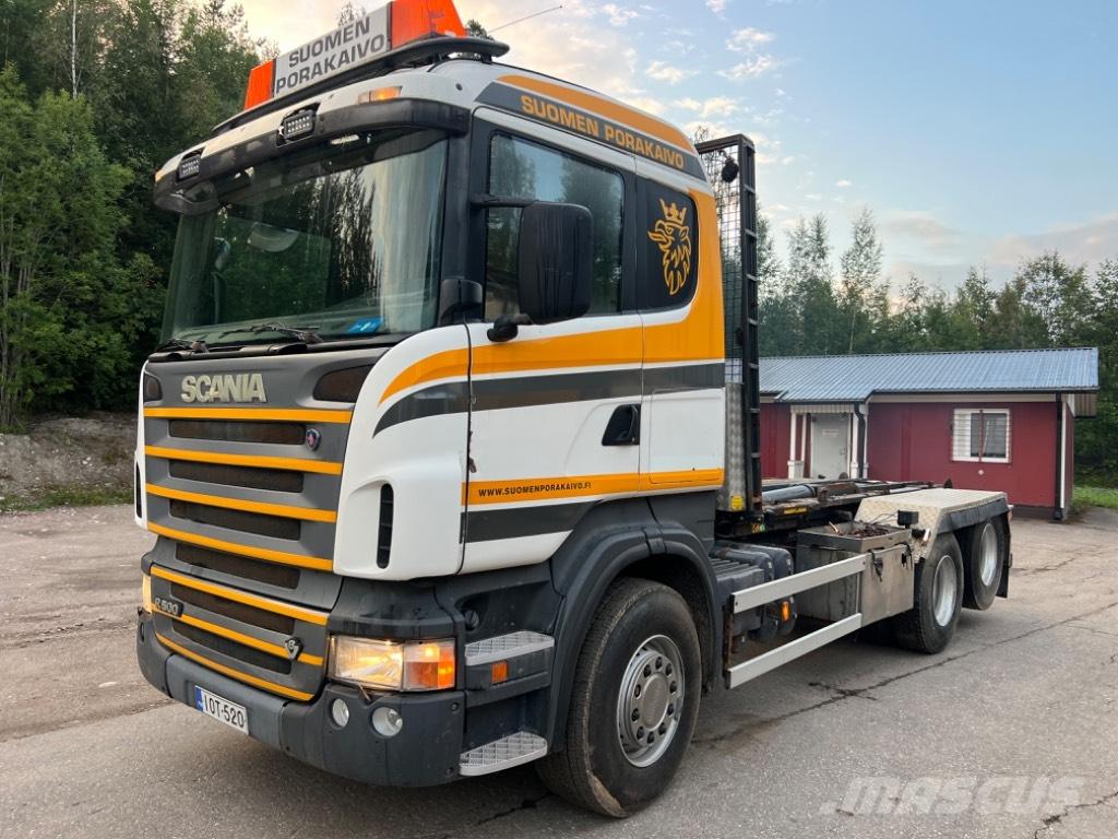 Scania R 500 Camion con gancio di sollevamento