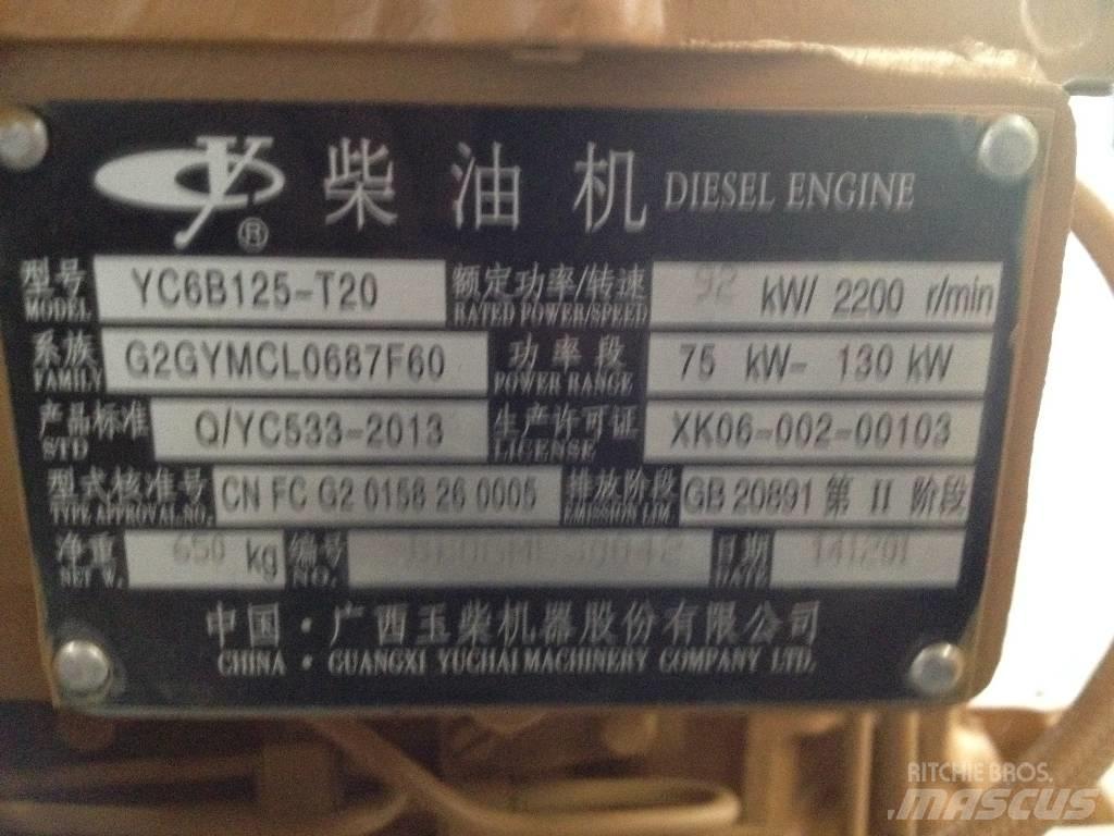 Yuchai YC6B125-T20 Motori