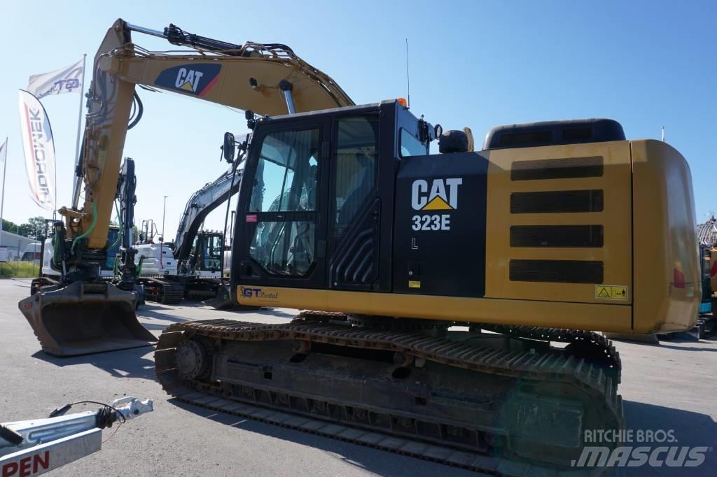CAT 323EL *Uthyres* Escavatori cingolati