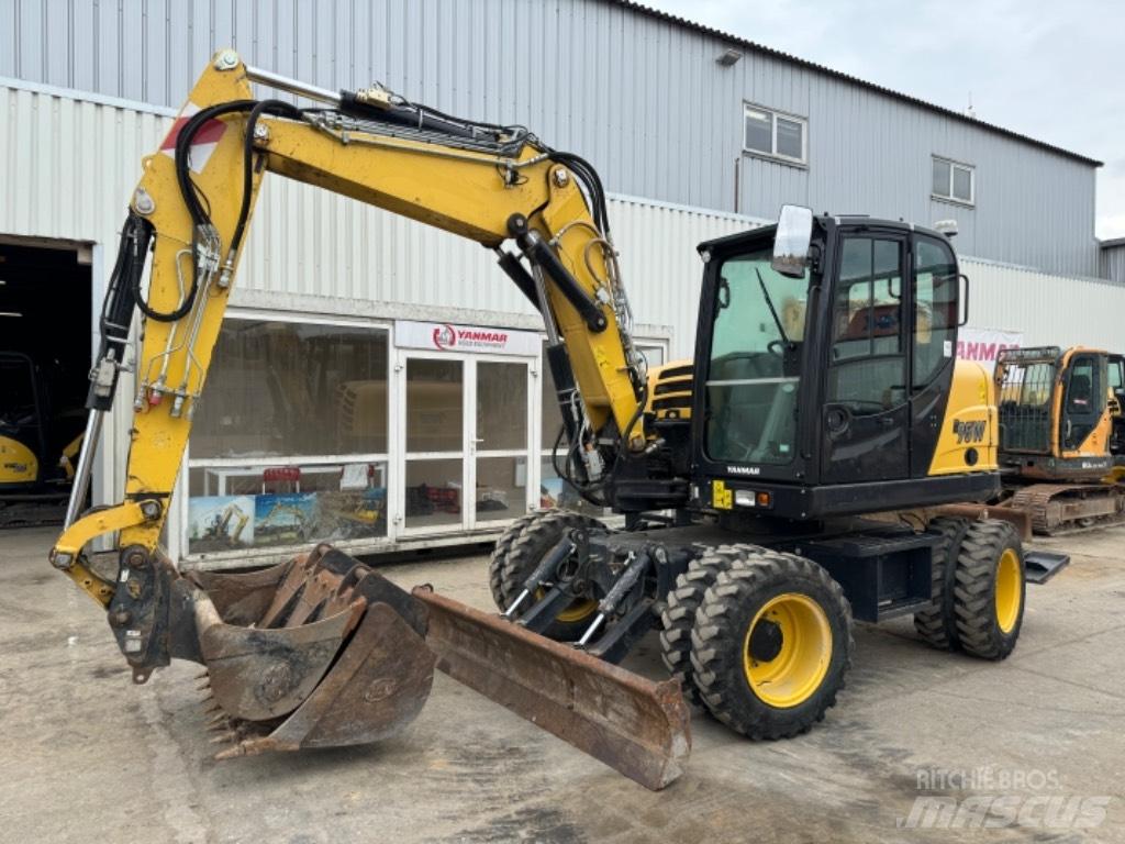 Yanmar B95W (40744) Escavatori gommati