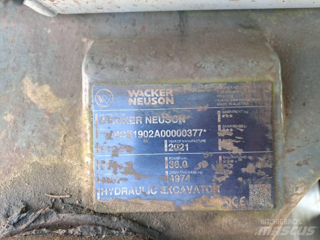 Wacker Neuson EZ50 Escavatori cingolati