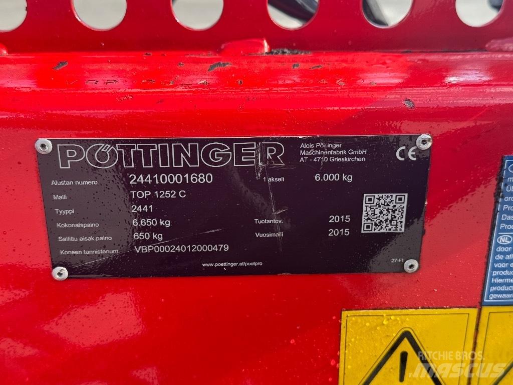 Pöttinger Top 1252 C Falciandanatrici