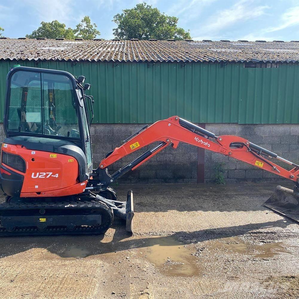 Kubota U 27-4 Miniescavatori