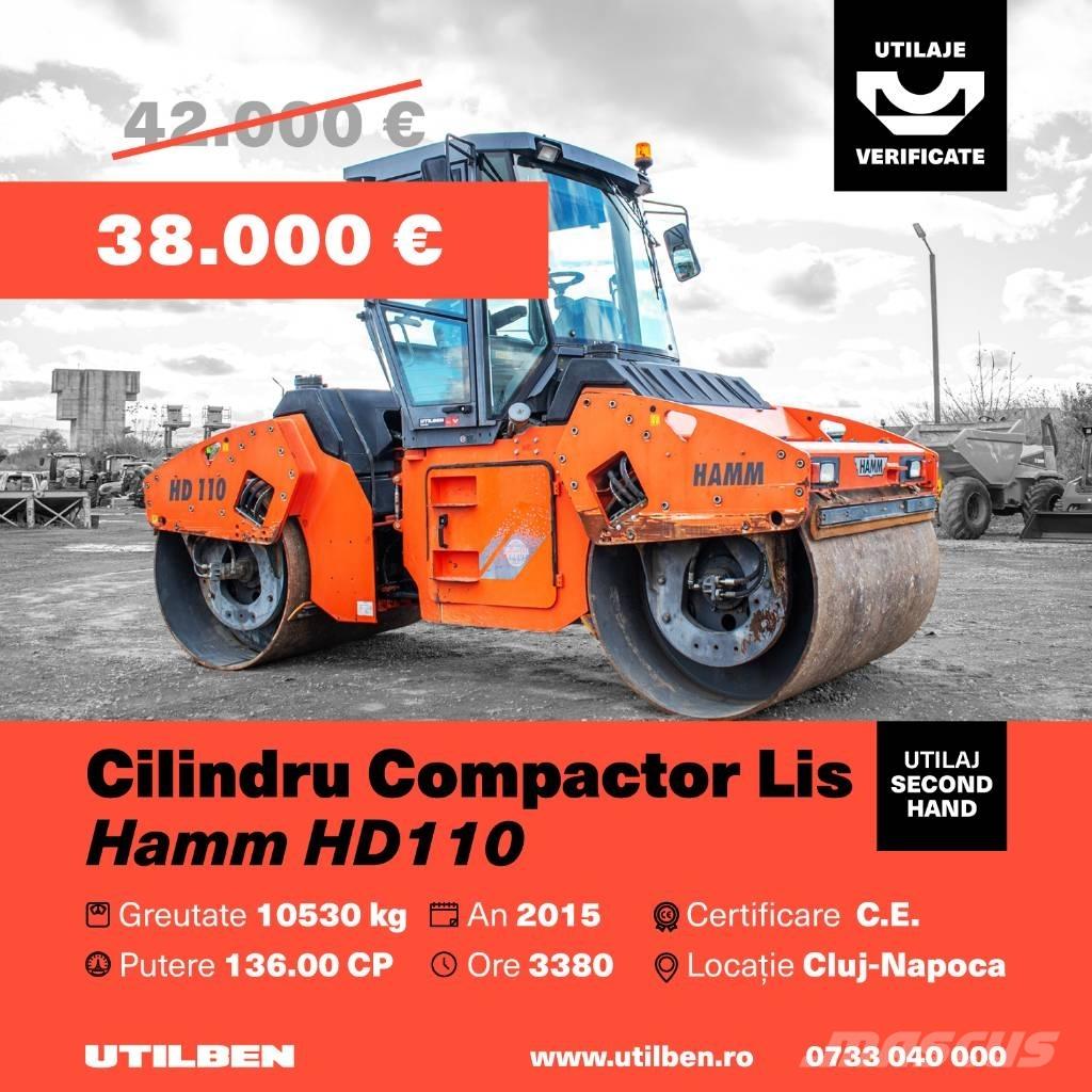 Hamm HD 110 Rulli a doppio tamburo
