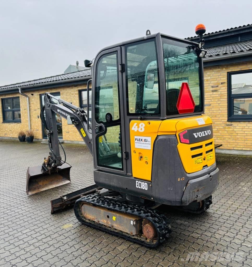 Volvo EC 18 Miniescavatori