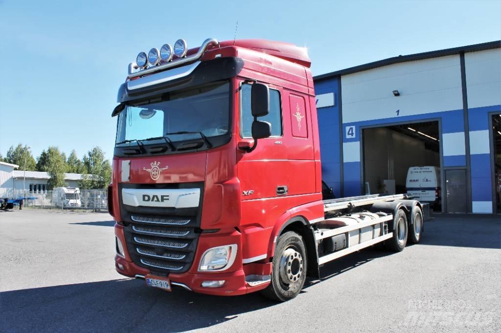 DAF XF 480 FAS 6x2 Camion portacontainer