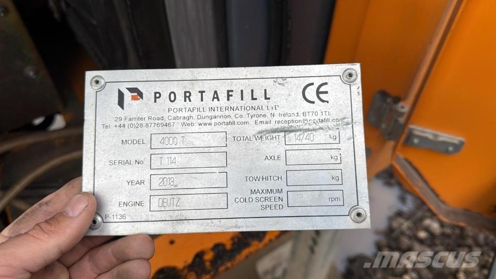 Portafill 4000t Vagli mobili