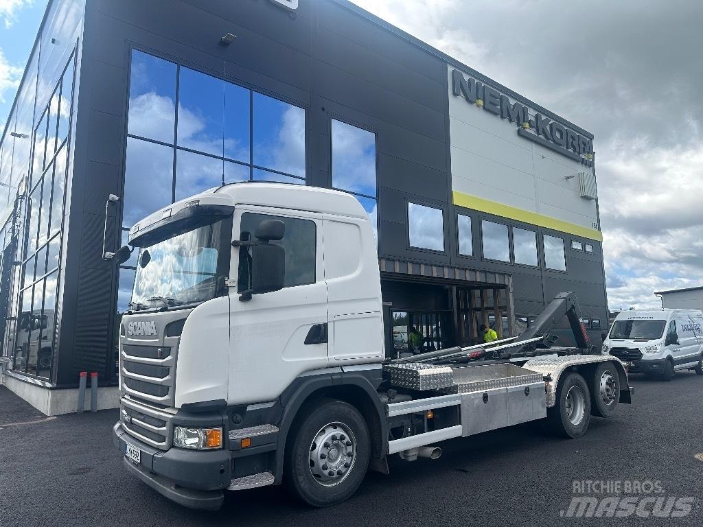 Scania G450 6x2*4 Camion con gancio di sollevamento