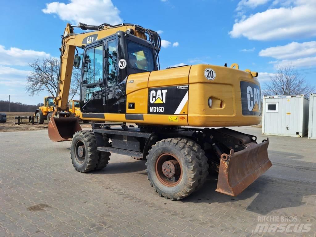 CAT M 316 D Escavatori gommati