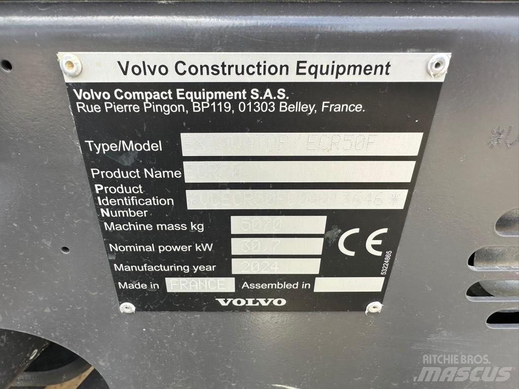 Volvo ECR50 F Miniescavatori