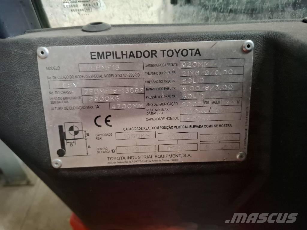 Toyota 75BMF18 Carrelli elevatori elettrici