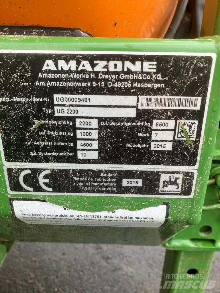 Amazone UG 2200 Irroratrici trainate