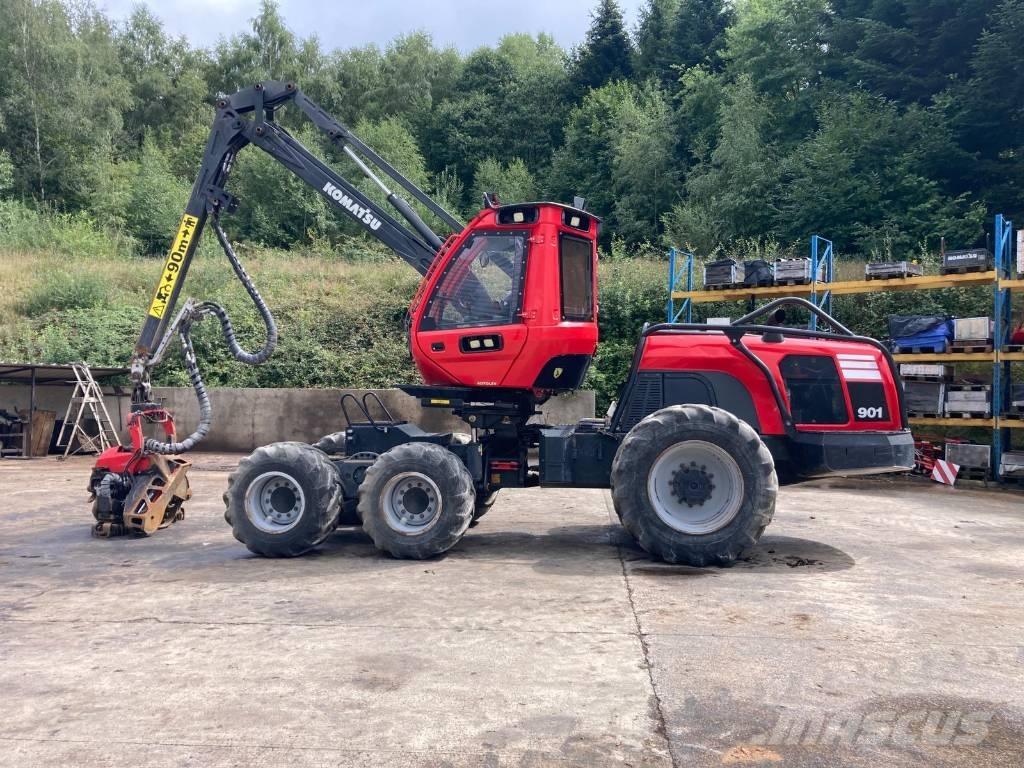 Komatsu 901 Abbattitrici, Disboscatrici