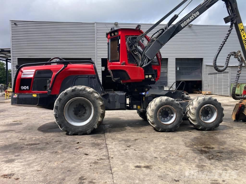 Komatsu 901 Abbattitrici, Disboscatrici