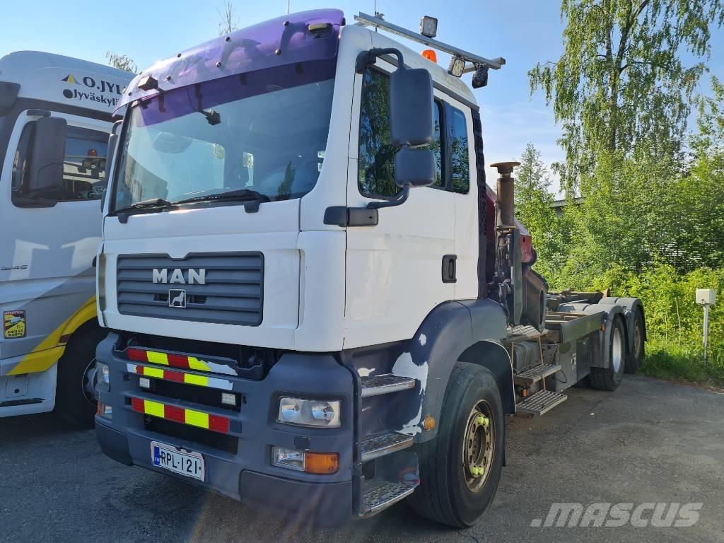 MAN TGA 26.480 Camion con gancio di sollevamento