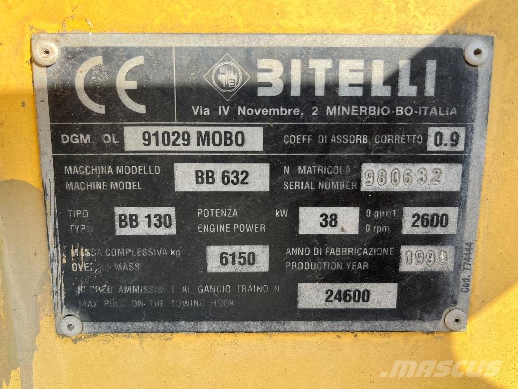 Bitelli BB 632 Finitrici