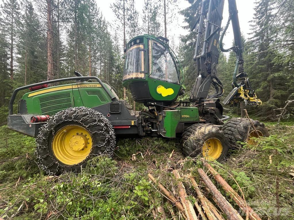John Deere 1170 G Abbattitrici, Disboscatrici