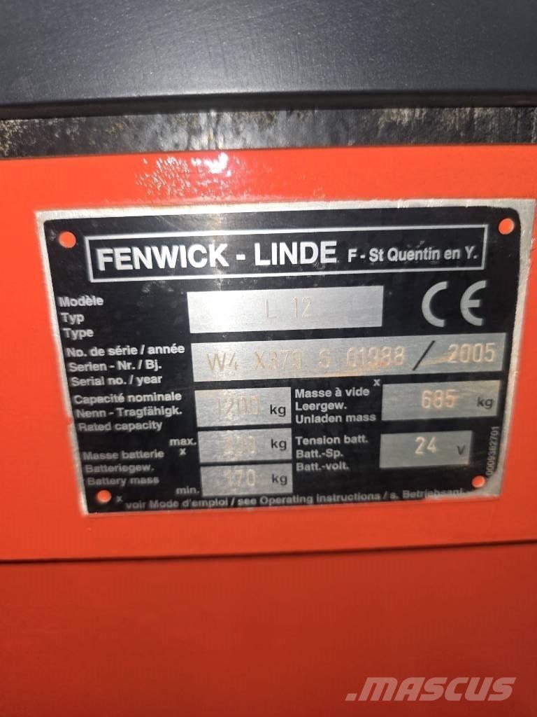 Linde L 12 Carelli stoccatori  automatici-usati