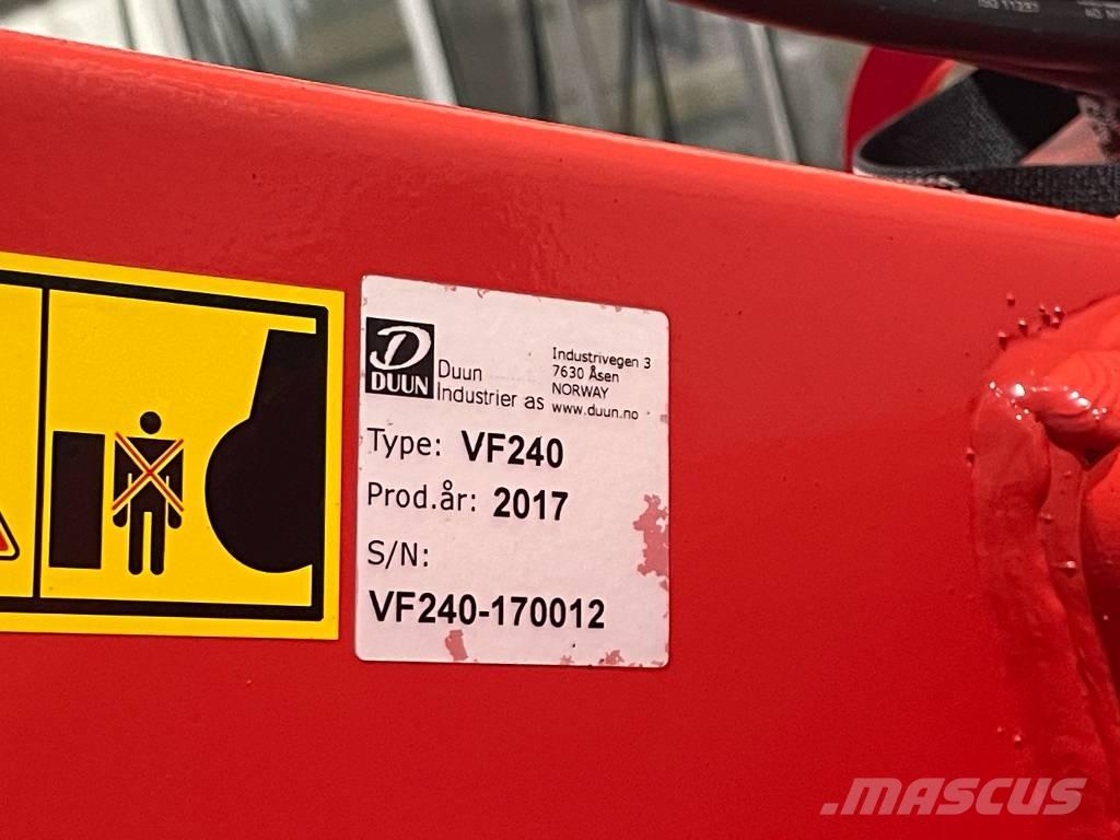 Duun VF 240 Spazzaneve