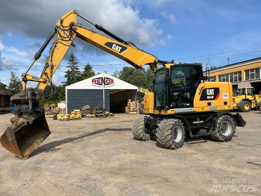 CAT M 314 F Escavatori gommati