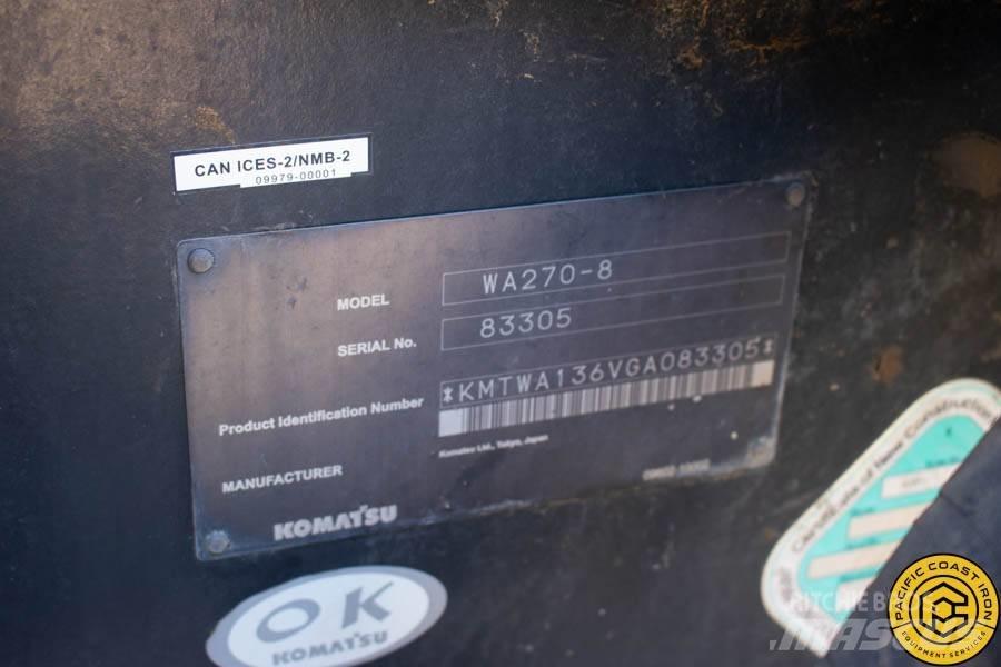 Komatsu WA 270 Pale gommate