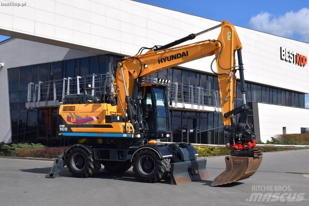 Hyundai HW 160 Escavatori gommati