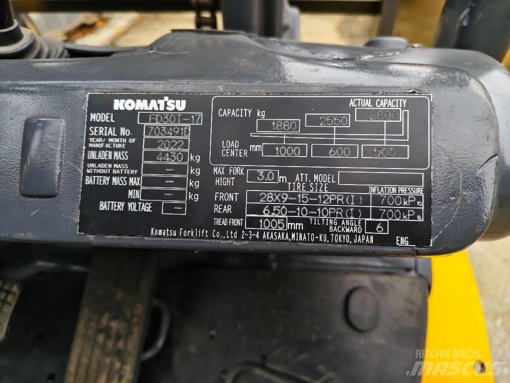 Komatsu 30 Carrelli elevatori diesel