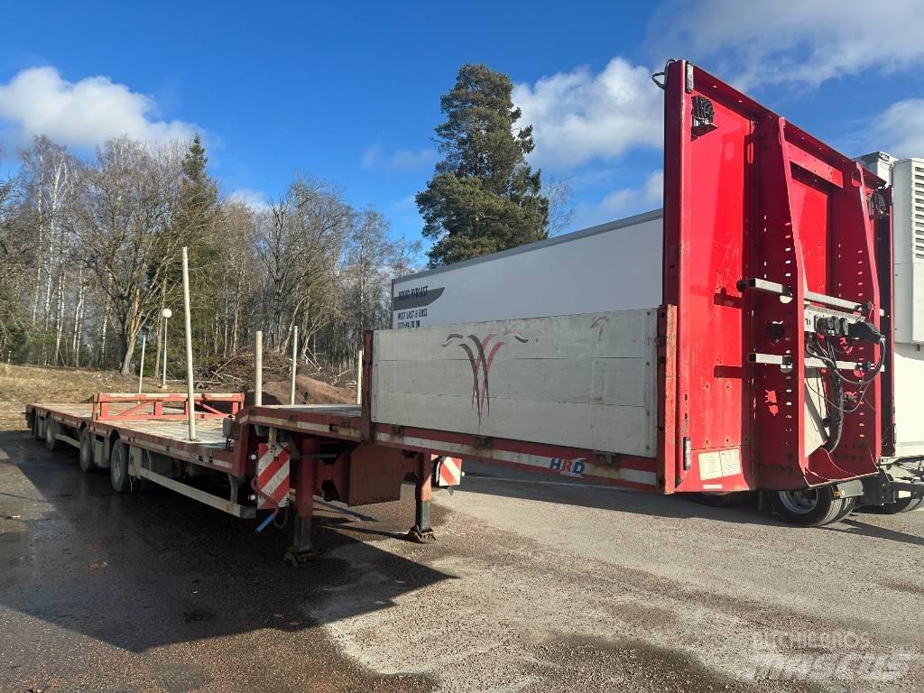 HRD Jumbotrailer Semirimorchio a pianale