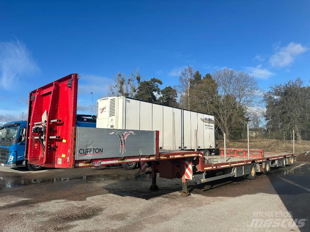HRD Jumbotrailer Semirimorchio a pianale