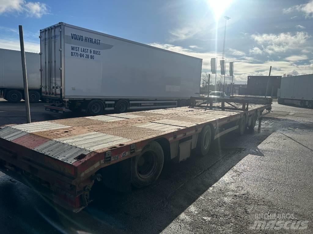 HRD Jumbotrailer Semirimorchio a pianale