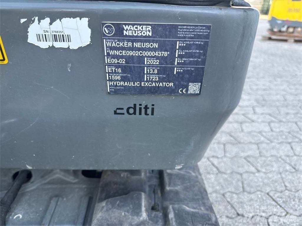 Wacker Neuson ET16 Escavatori cingolati