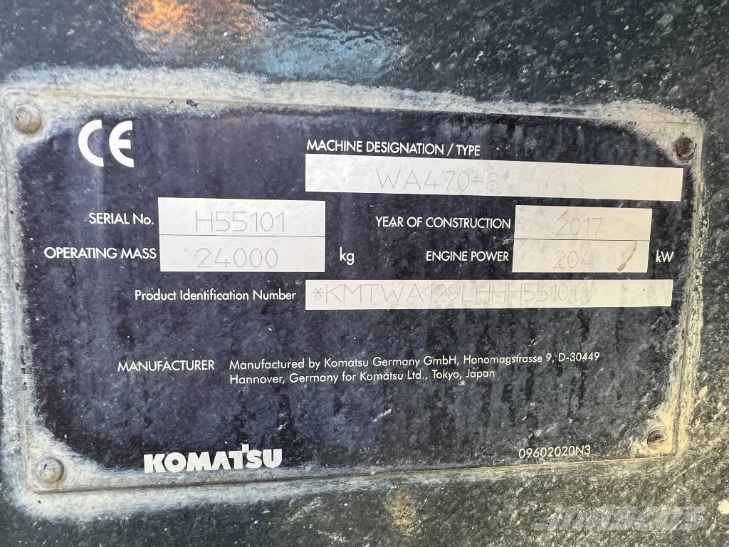 Komatsu WA 470-8 Pale gommate