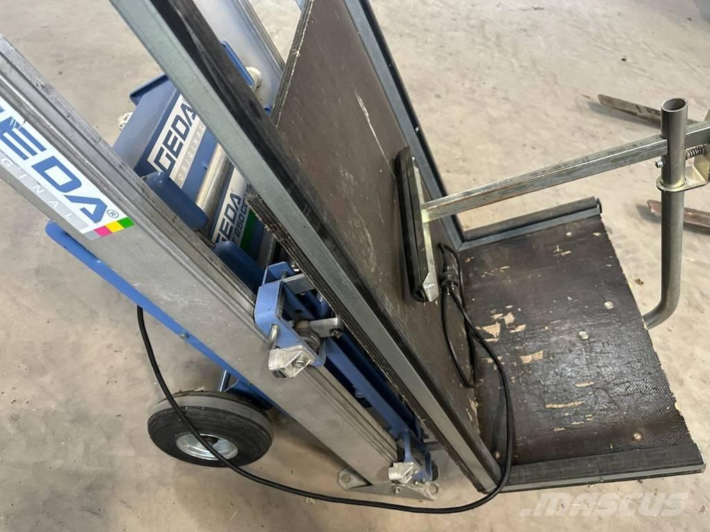 Geda Comfort 250 Verricelli, paranchi e sollevatori per materiali