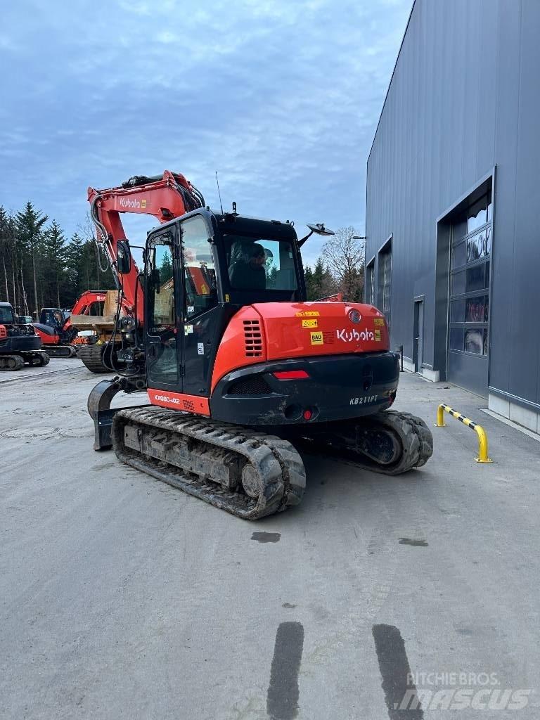 Kubota KX 080-4 Miniescavatori