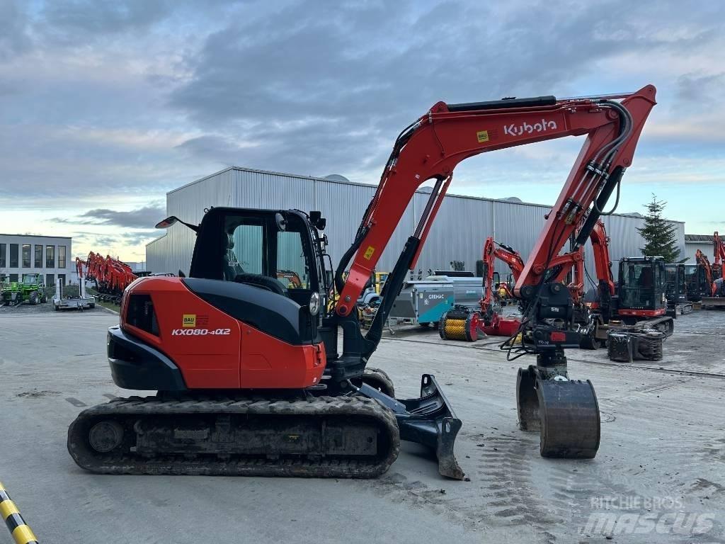 Kubota KX 080-4 Miniescavatori
