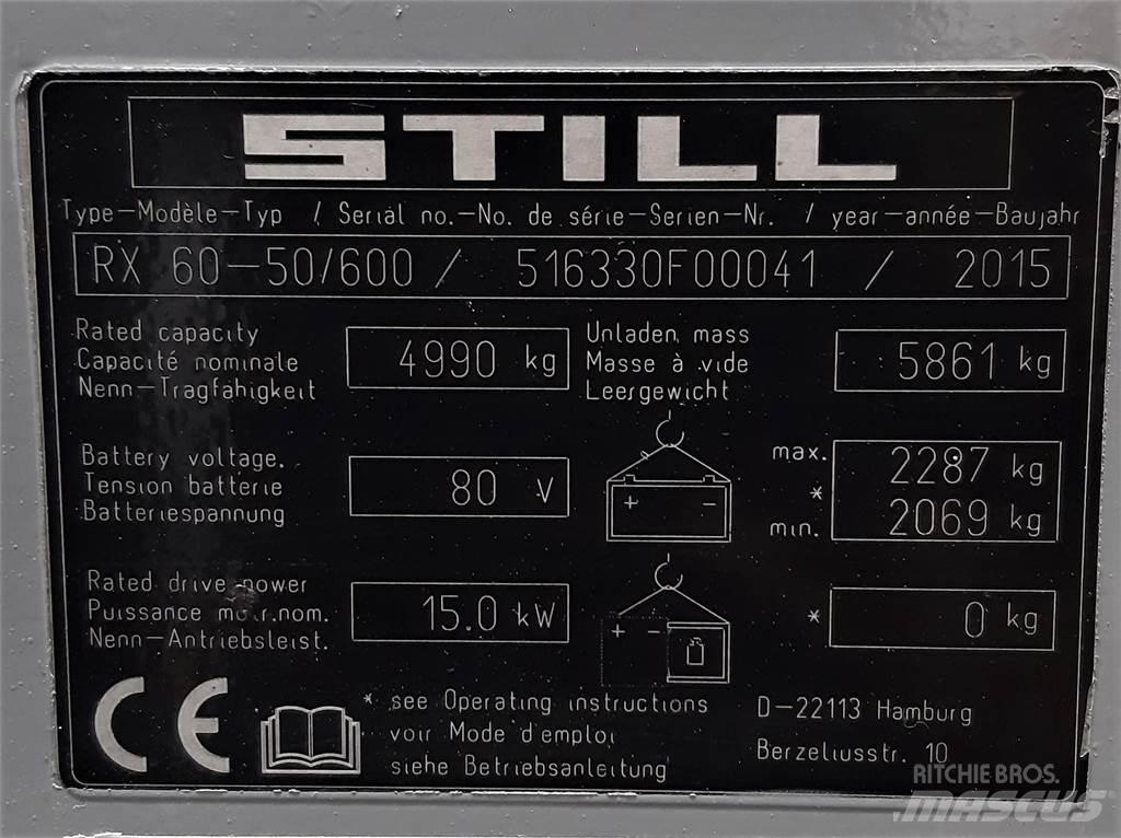Still RX60 50 600 Carrelli elevatori elettrici