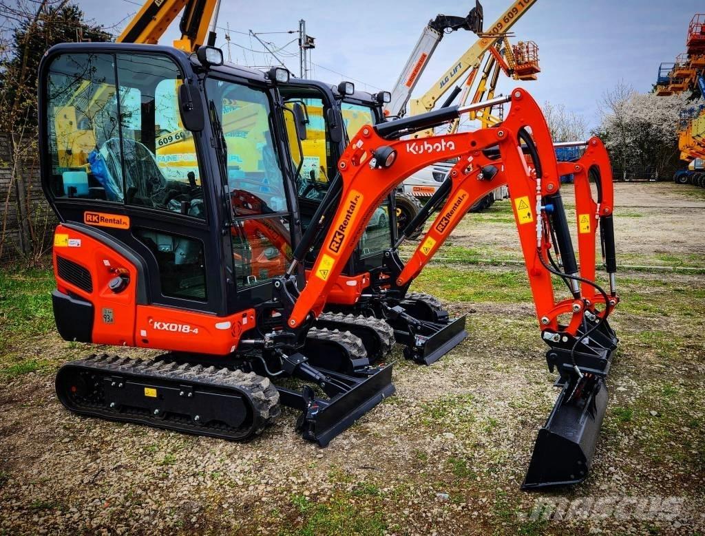 Kubota KX 018-4 Miniescavatori