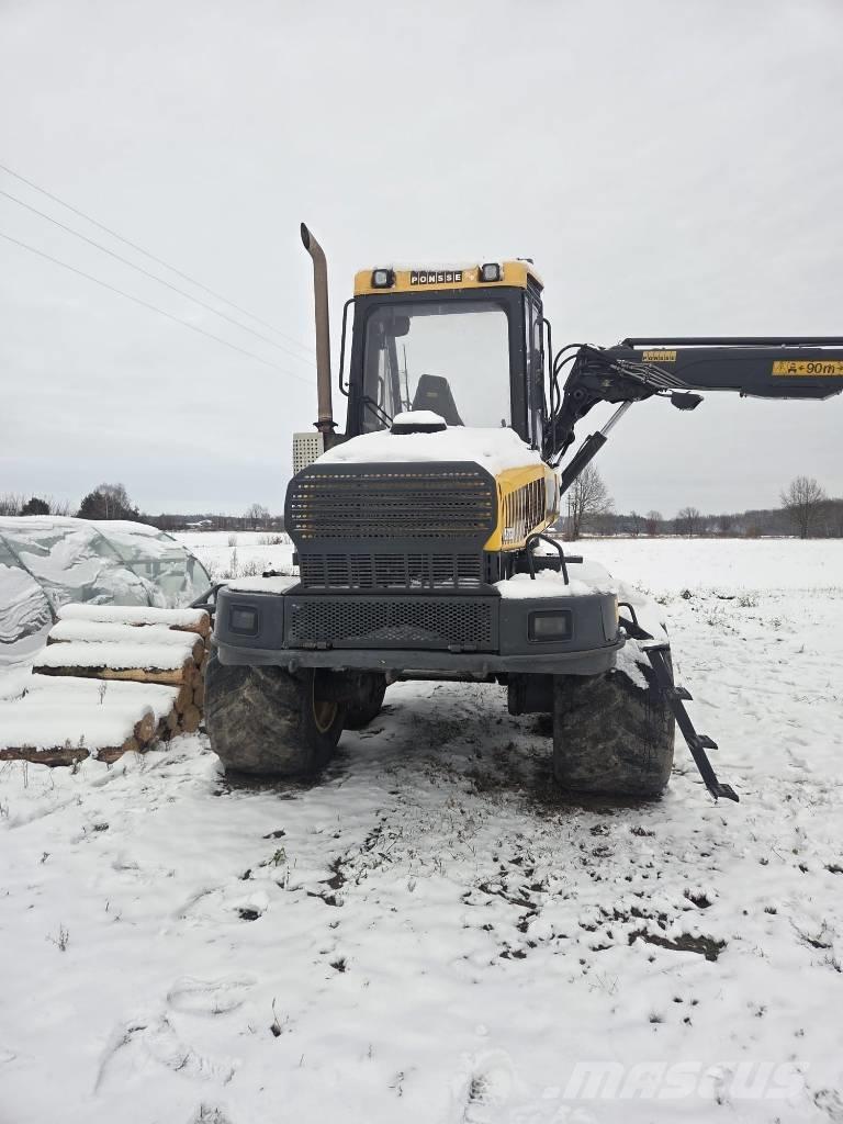 Ponsse Ergo 8WD Abbattitrici, Disboscatrici